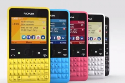 El Nokia Asha 210, un smartphone ‘social’ de 99 dólares